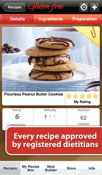 Gluten-Free Recipes by iCookbook™ screenshot 2