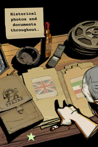 CIA : Operation Ajax the Interactive Graphic Novel for iPhone screenshot 4