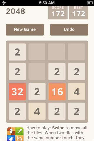 2048 Undo Unlimited - náhled