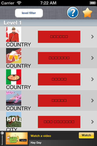 Cheat for Hi Guess The Place - All Answers - náhled