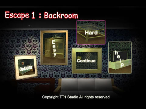 Escape 1 - Backroom HD Free screenshot 6