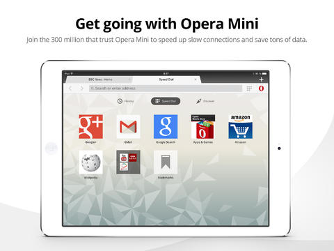 Opera Mini - Веб-браузер screenshot