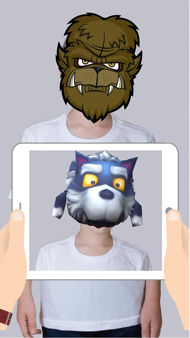 3D Monster Masks screenshot 5
