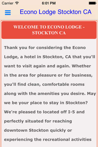 Econo Lodge Stockton CA - náhled