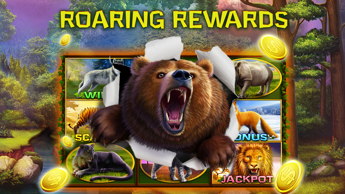 App Shopper: Wild Animals Free Slots Game (Games)