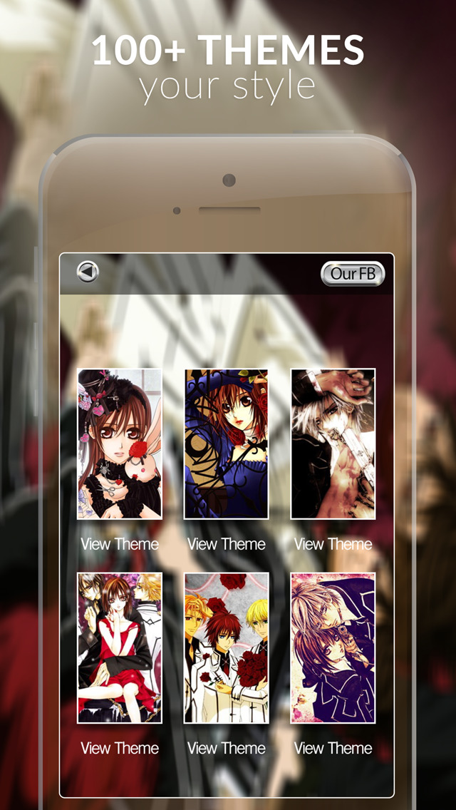 Manga & Anime : HD Wallpapers Themes and Backgrounds For The Vampire Knight Gallery Edition screenshot 2