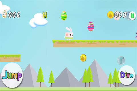 Easter Egg Bunny Runner - náhled