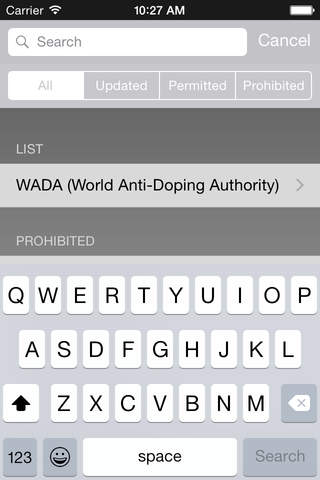 Drug Search - náhled