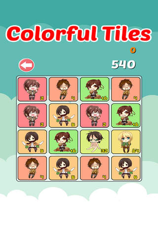 2048 Manga : Slide The Tiles Numbers Puzzle Match  - náhled