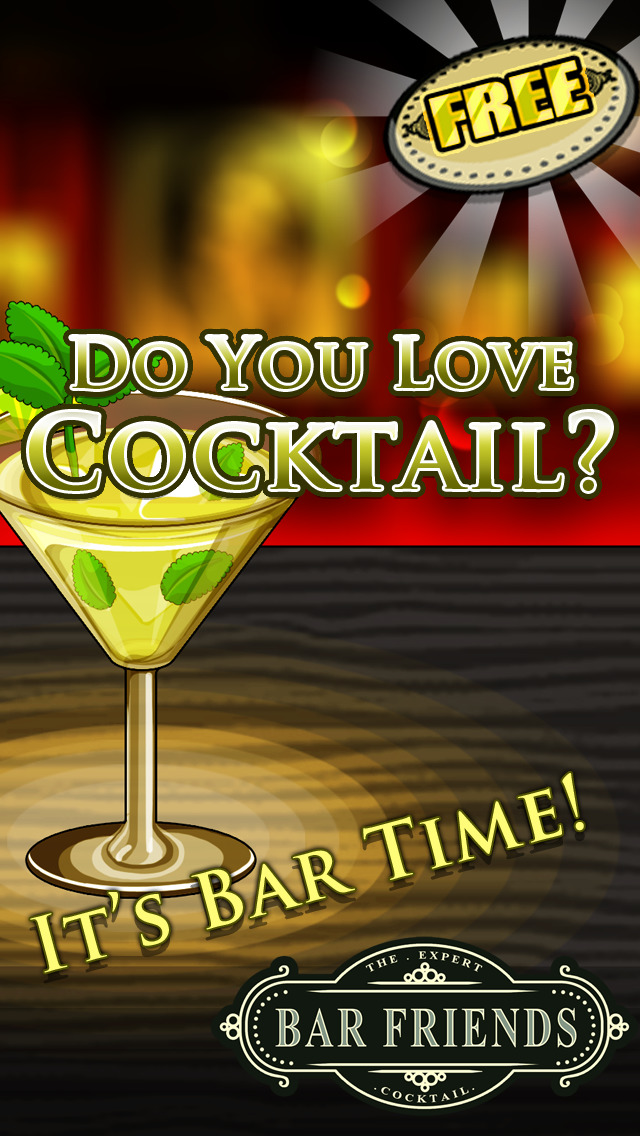 Cool & Fun Free Bar Game Bar Friends Make Cocktail New Style RPG