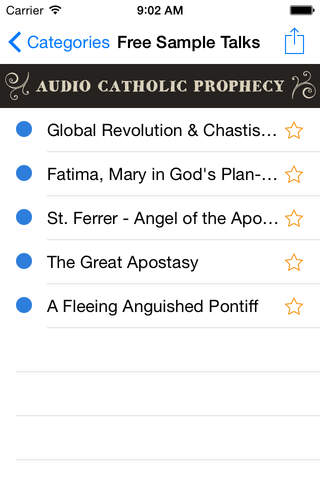 Audio Catholic Prophecy - náhled