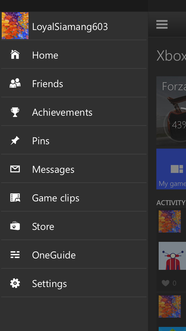 Xbox screenshot 1