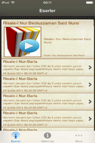 Risale-i Nur Dinle - Said Nursi - náhled