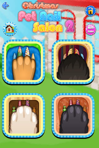 Christmas Pet Nail Salon 2 - náhled