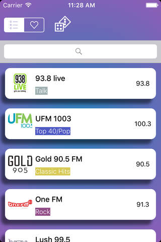 Singapore Radio - Tune in to Singapore - náhled