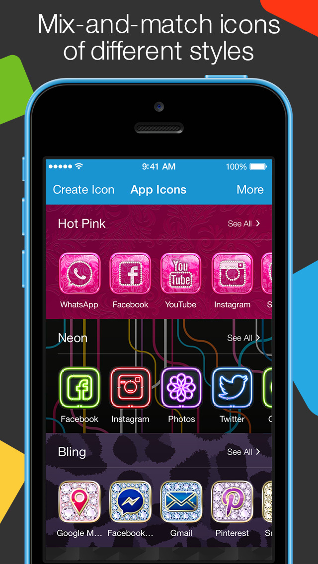 App Icons Free – Cool Icon Themes, Backgrounds & Wallpapers screenshot 4