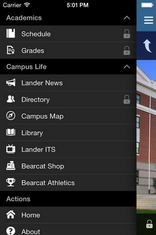 LanderMobile - náhled