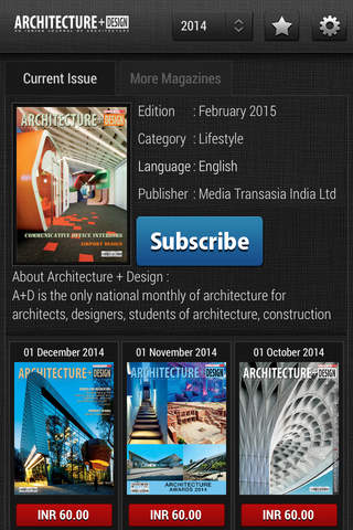 Architecture + Design magazine - náhled