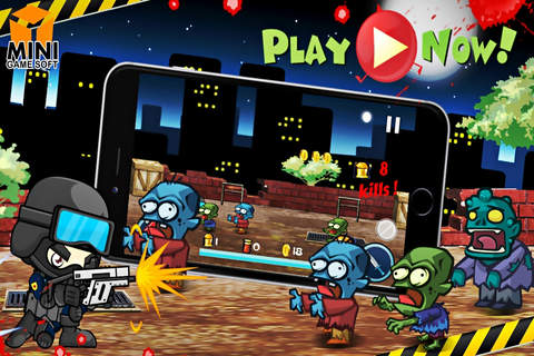 Cool Zombie VS Swat Game GS 1 :the police walking  - náhled