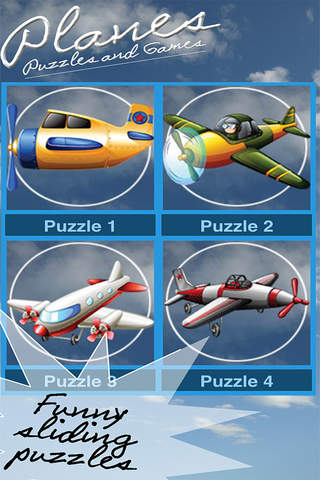 Plane Puzzles and Fun Games - náhled