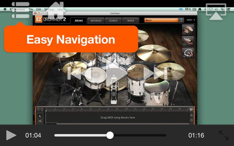 Course For EZDrummer 2 - náhled