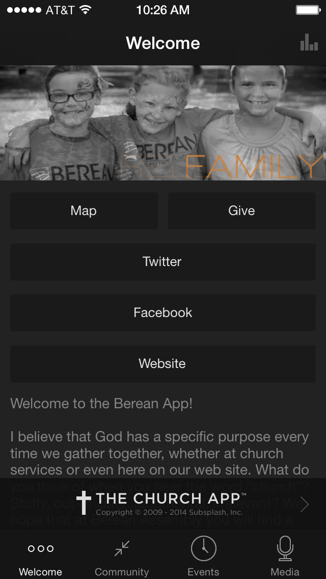 Berean Church App screenshot 1