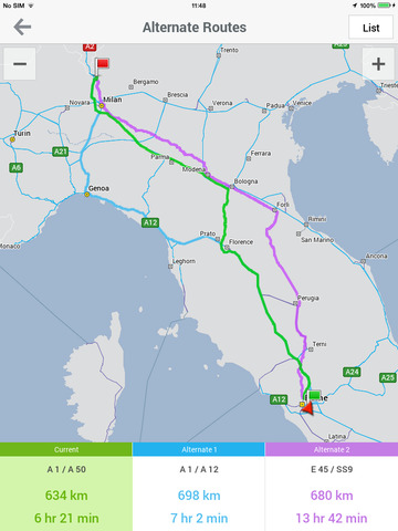 CoPilot Italy - GPS Navigation & Offline Maps screenshot 8