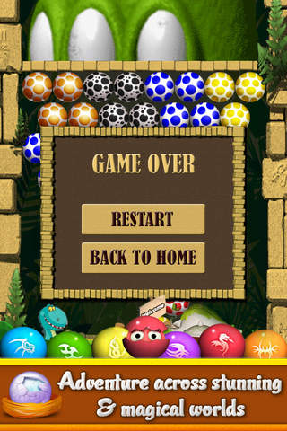Dinosaur Eggs : Shooter Ball - náhled