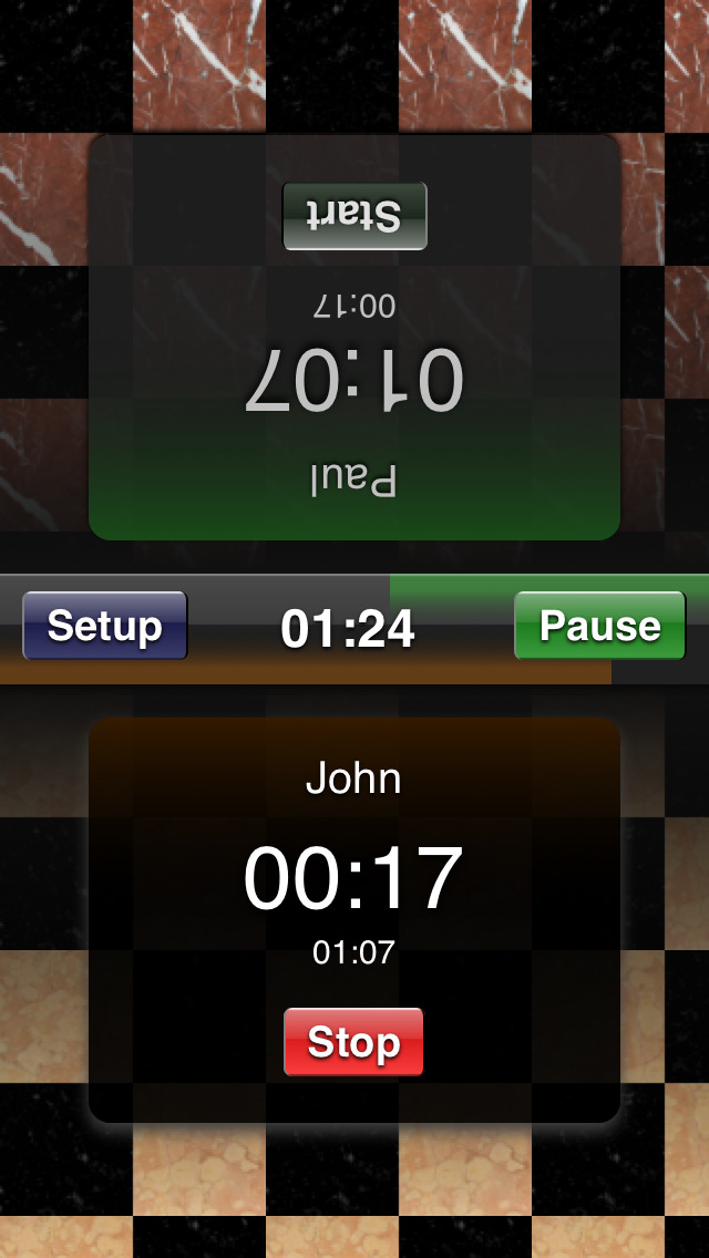 Chess Clock Free screenshot 1