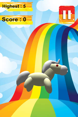 3D Unicorn Rainbow King-dom Juggle Safari Lite - náhled