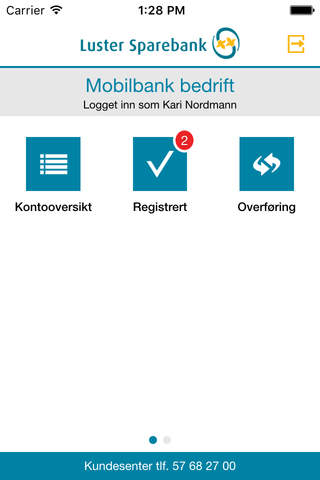 Luster Sparebank Bedrift - náhled