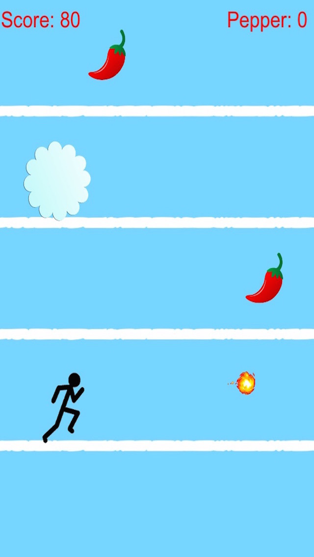 Amazing Winter Sport - Eat Spicy Red Pepper And Shoot Fire Ball Free screenshot 3