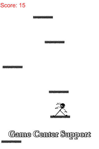 Amazing stickman ninja jump - quick climb to sky f - náhled