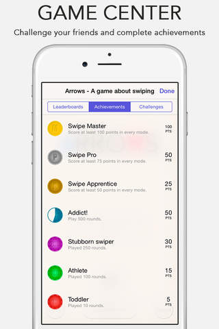 Arrows - A game about swiping - náhled