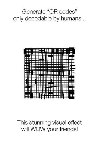 QR for Humans - QR code Generator to be decoded wi - náhled