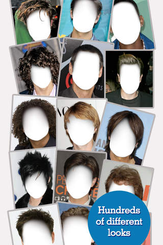 FACEinHOLE® Hairstyles for Men - Change your hairc - náhled