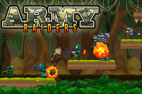 Army Raiders - War Battle of Soldiers in the Wilde - náhled