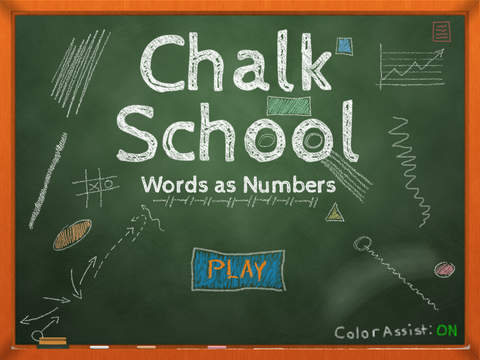 Chalk School: Words as Numbers screenshot 5
