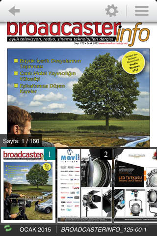 Broadcasterinfo iPhone Version - náhled