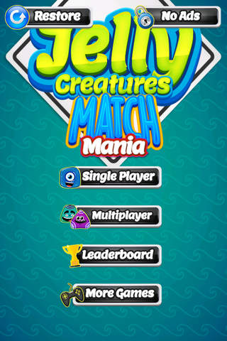Jelly Creatures Match 3 Mania - Brilliant Multipla - náhled