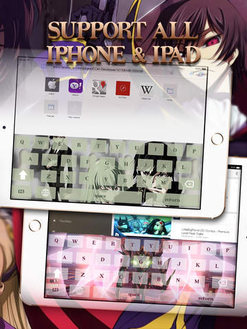 KeyCCM – Manga & Anime : Custom Color & Wallpaper Keyboard Themes For Code Geass Edition screenshot 6