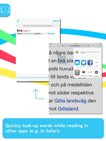 Italian <-> Swedish Slovoed Compact talking dictionary screenshot 8