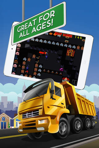 Construction Truck Parking Lot Zone - náhled