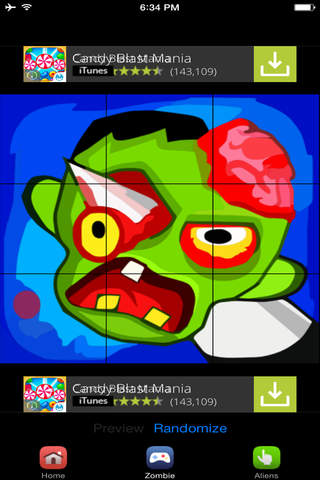 Aliens Destroy Zombie #1 Free Zombie Alien Game - náhled