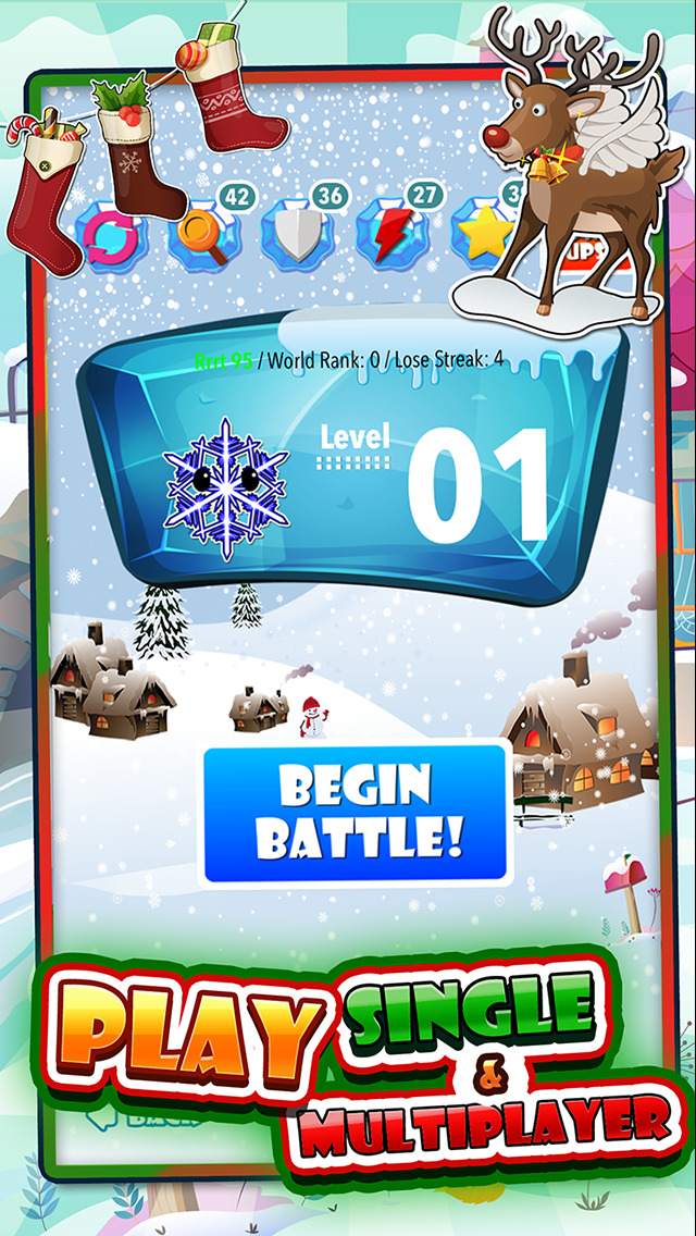 The Merry Christmas Battle Match 3X “Santa Claus Kids Gift & Toy Puzzle Edition” screenshot 4