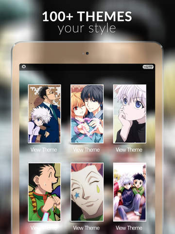 Manga and Anime Gallery : HD Wallpaper Themes and Backgrounds in  The Hunter x Hunter Style screenshot 5