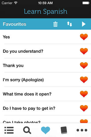 Learn Spanish HD - Phrasebook for Travel in Spain - náhled