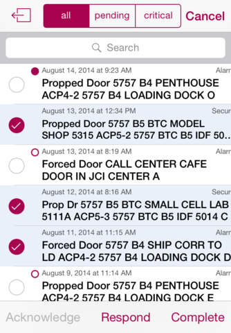 AlarmManager - náhled