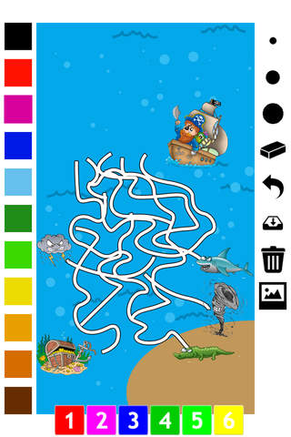 A Labyrinth Coloring Book & Learning Game for Todd - náhled