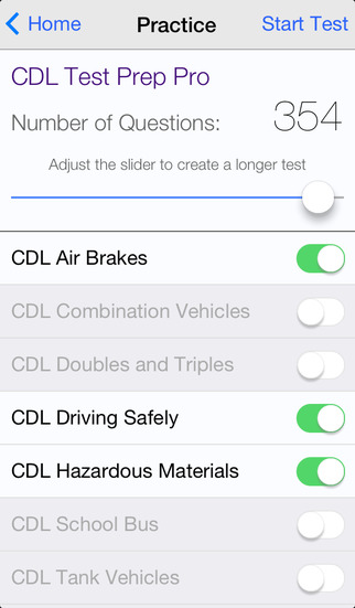 CDL Test Prep Pro screenshot 2